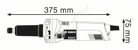 سنگ فرز انگشتی بوش مدل GGS 28 CE