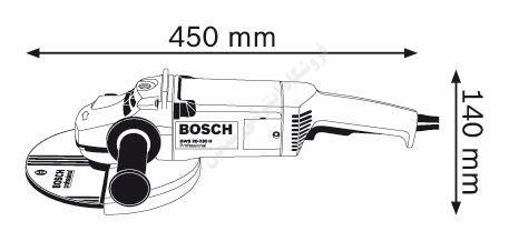 سنگ فرز زاویه ای بوش مدل GWS 20-230