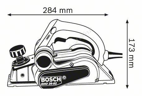 رنده برقی بوش مدل GHO 26-82