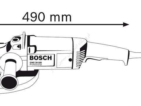 سنگ فرز زاویه ای بوش مدل GWS 20-180